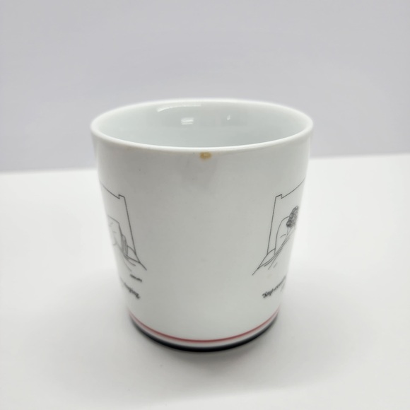 New Yorker Santa Mug funny coffee cup office 2001 Christmas cartoon Alex Gregory - Picture 2 of 8